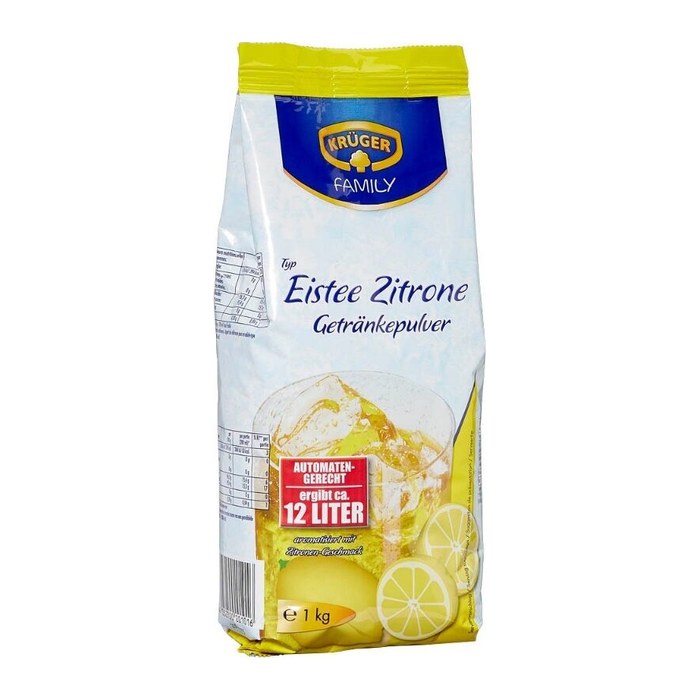 KRÜGER Eistee Zitrone Getränkepulver 1,0 kg