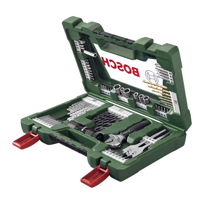 BOSCH Bohrer- und Bit-Set V-Line Box, 83-teilig