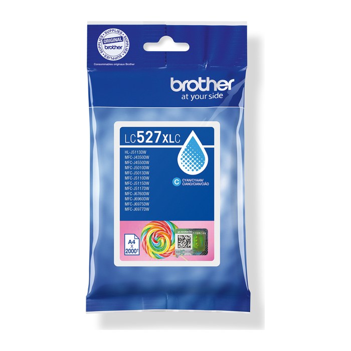 brother LC-527XLC cyan Druckerpatrone