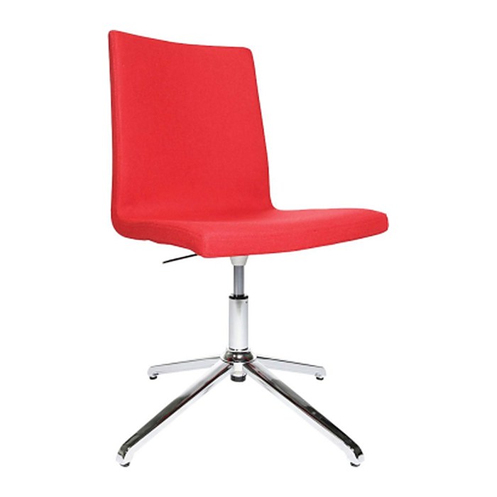 Topstar Besucherstuhl Cube EA290 L51 rot Stoff, 1 St.