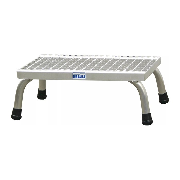 KRAUSE Montagetritt STABILO silber 1 Stufe, H: 59,0 cm