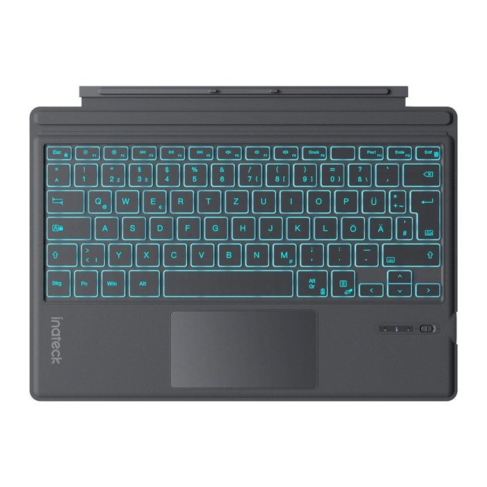 inateck Keyboard Surface gray, Sureface GO 1-4 Com. QWERTZ