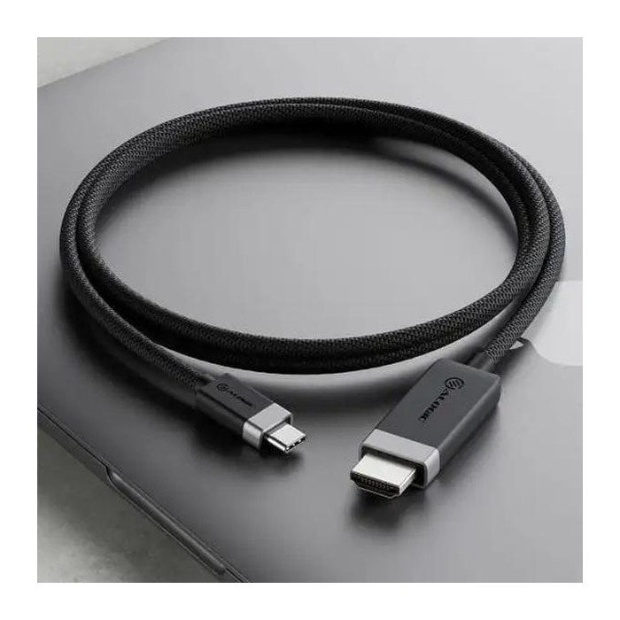 Alogic DisplayPort Kabel DPort -> HDMI M/M 1m sw