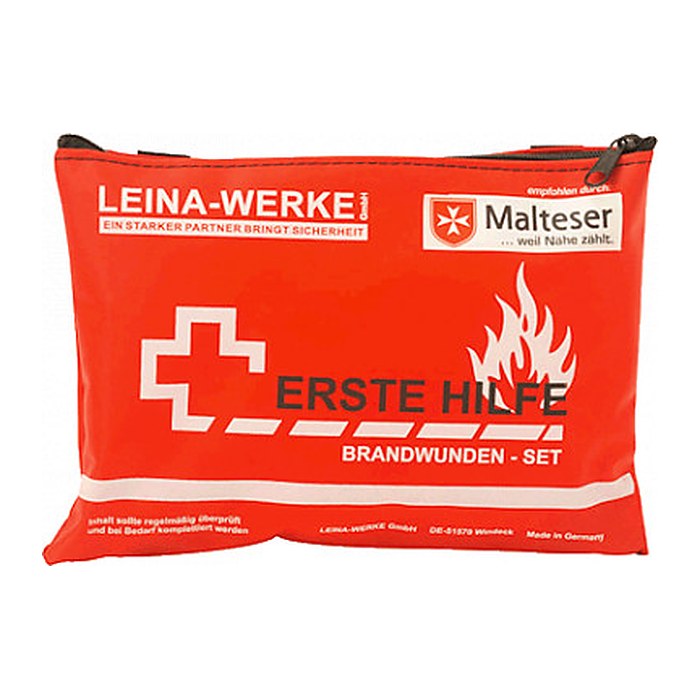 LEINA-WERKE Erste-Hilfe-Tasche Brandwunden-Set rot