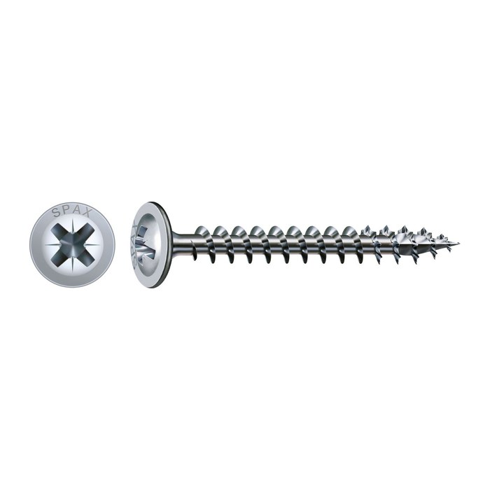 SPAX® Universalschrauben Z2 Rückwandkopf WIROX 0281010400172 4 mm x 17 mm, 2.000 St.