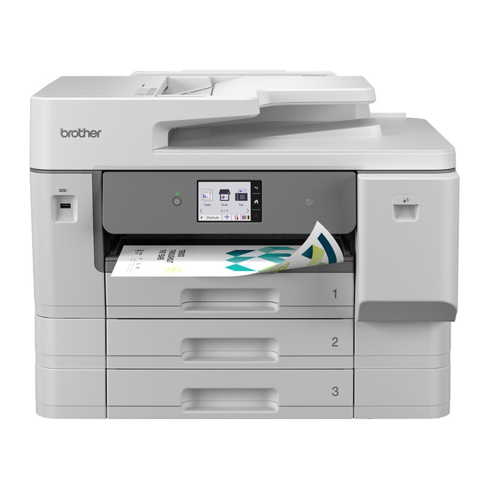 brother MFC-J6977DW 4 in 1 Farb-Tintenstrahl-Multifunktionsdrucker grau