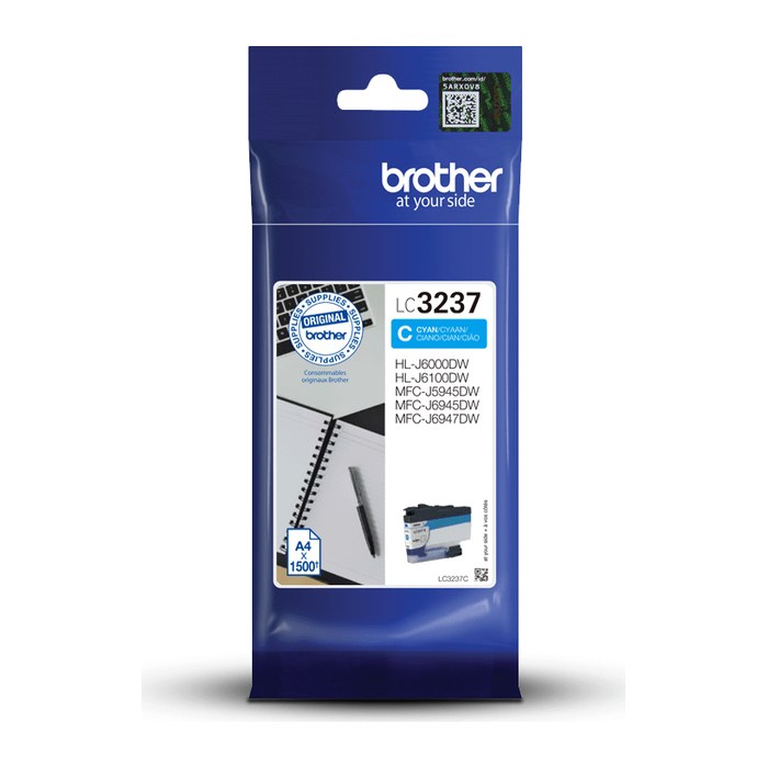 brother LC-3237C cyan Druckerpatrone