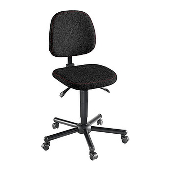 meychair XXL Arbeitsdrehstuhl W19-25-TR-ST schwarz