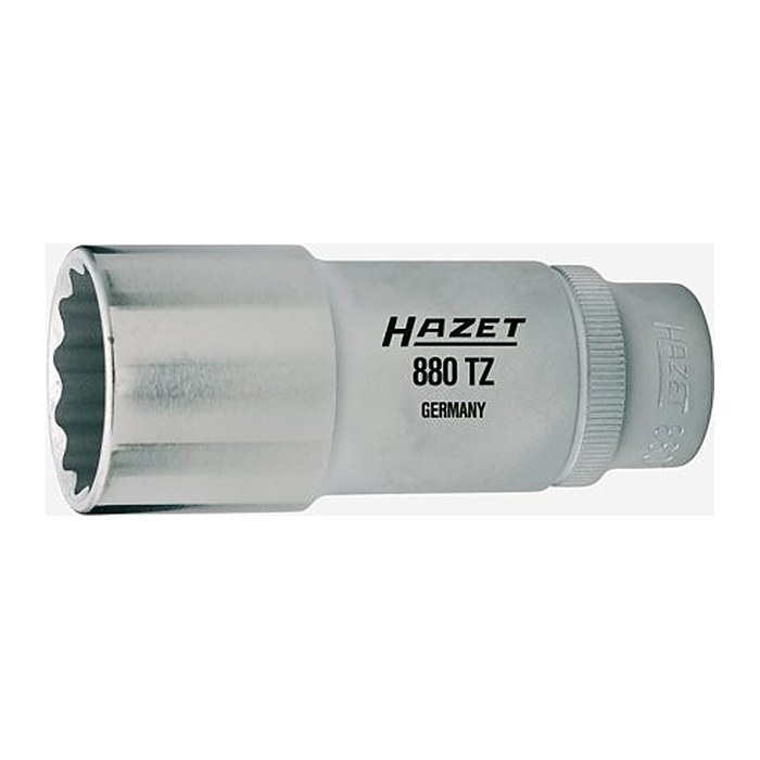 HAZET 3/8 Zoll 12-kant lang Steckschlüsseleinsatz Größe: 17,0 mm