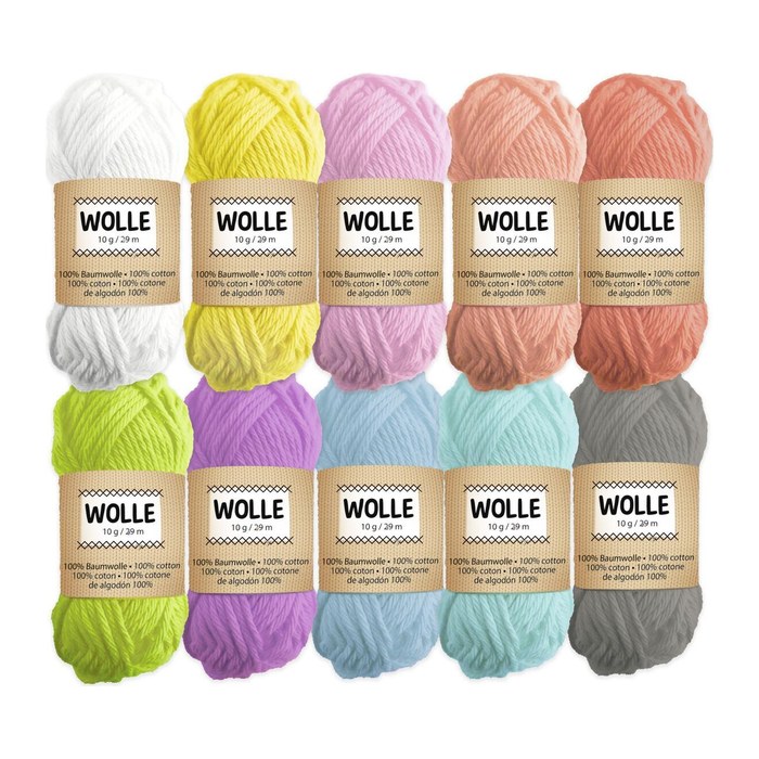 URSUS® Wolle matt pastellfarben