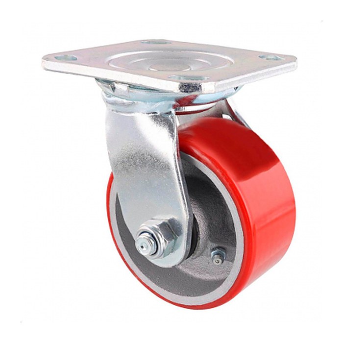 WAGNER® design yourself Schwerlast-Lenkrolle RO 0116 rot
