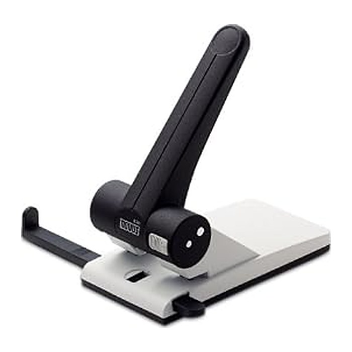 novus Registraturlocher B 265 hellgrau-dunkelgrau, 1 St.