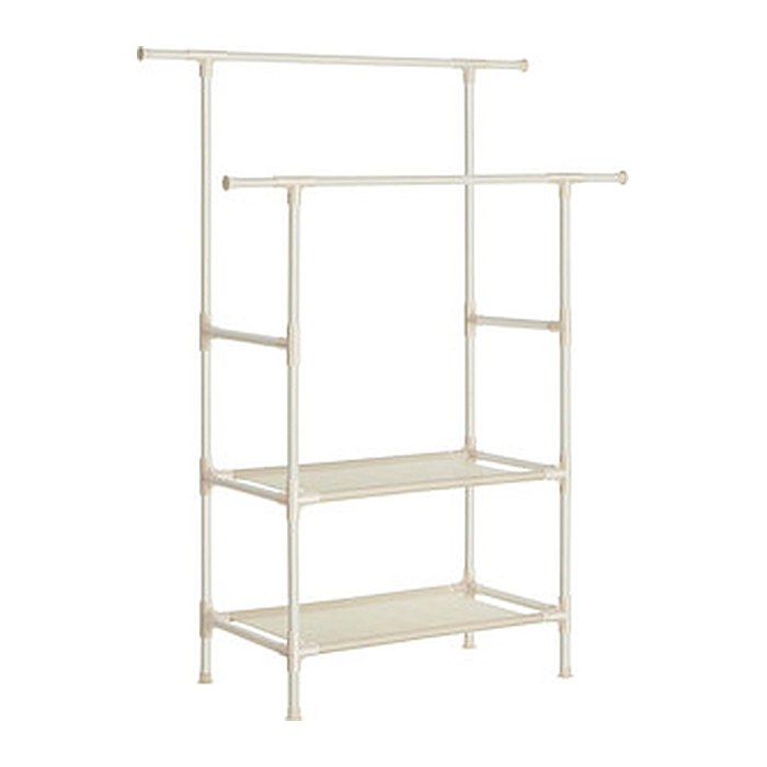 SONGMICS Kleiderständer RDR02WT weiß Metall 114,0 x 139,0 / 171,0 cm, 1 St.