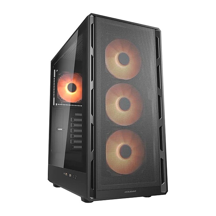 COUGAR Gehäuse Midi-Tower Airface Pure PRO, ARGB, Schwarz