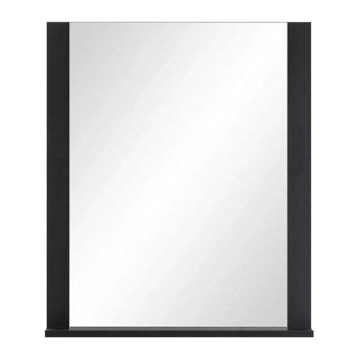 MÖBELPARTNER Spiegel Janne 153029 schwarz 59,6 x 12,3 x 71,1 cm