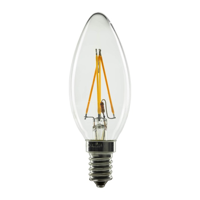 SEGULA LED Kerze klar Ambient E14 3,2W 2000-2700K dimmbar
