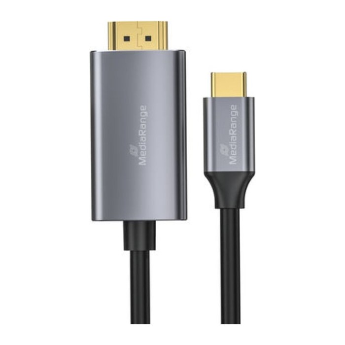 MediaRange USB-C 3.2 Gen. auf HDMI Video-Adapterkabel 1,8m