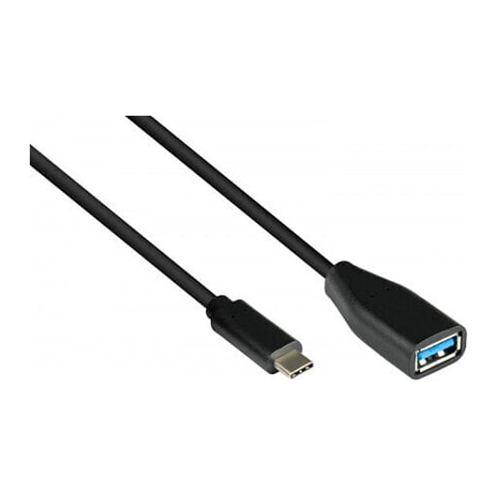 Good Connections USB 3.2 Gen.1 OTG Kabel USB-C St.-A-Bu.