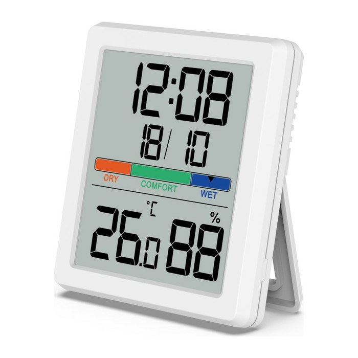 hama Paros Thermo-Hygrometer weiß, 1 St.