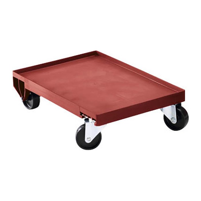 DURABLE Transportroller rot 41,5 x 62,2 x 15,5 cm bis 250,0 kg