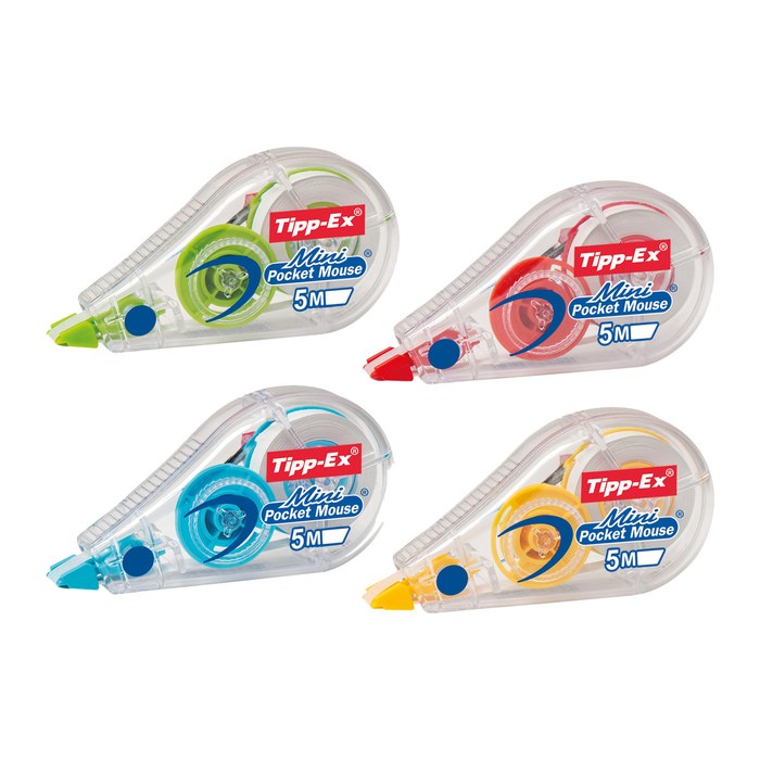 Tipp-Ex Korrekturroller Mini Pocket Mouse Pastell 5,0 mm, 1 St.