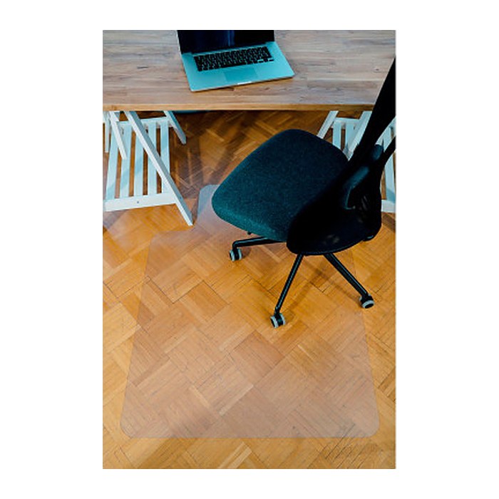 clear style Bodenschutzmatte für glatte Böden Perfect rechteckig mit Lippe kurze Seite, 121,9 x 91,4 cm