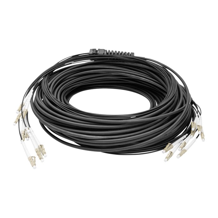DIGITUS LWL Patchkabel LC->UPC 75m Vorkonfektioniert OM4 8