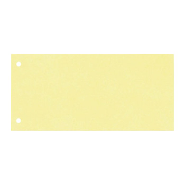 dots Trennstreifen gelb, 190 g/qm Karton 24,0 x 10,5 cm, 100 St.