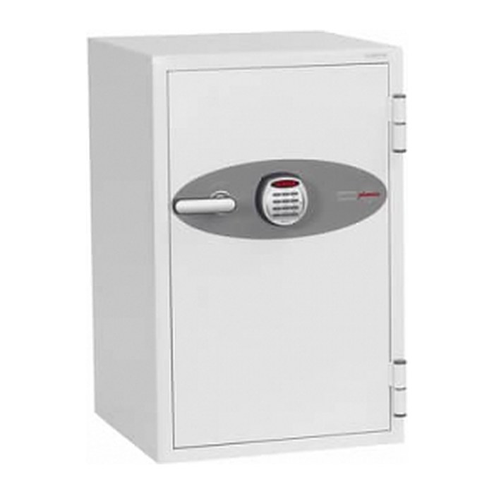 phoenix Tresor Data Combi mit Feuerschutz signalweiß 52,0 x 52,0 x 82,0 cm