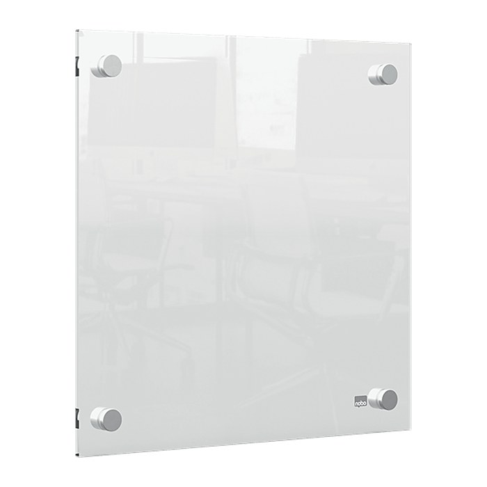 nobo Acrylglas-Schreibtafel 30,0 x 30,0 cm transparent