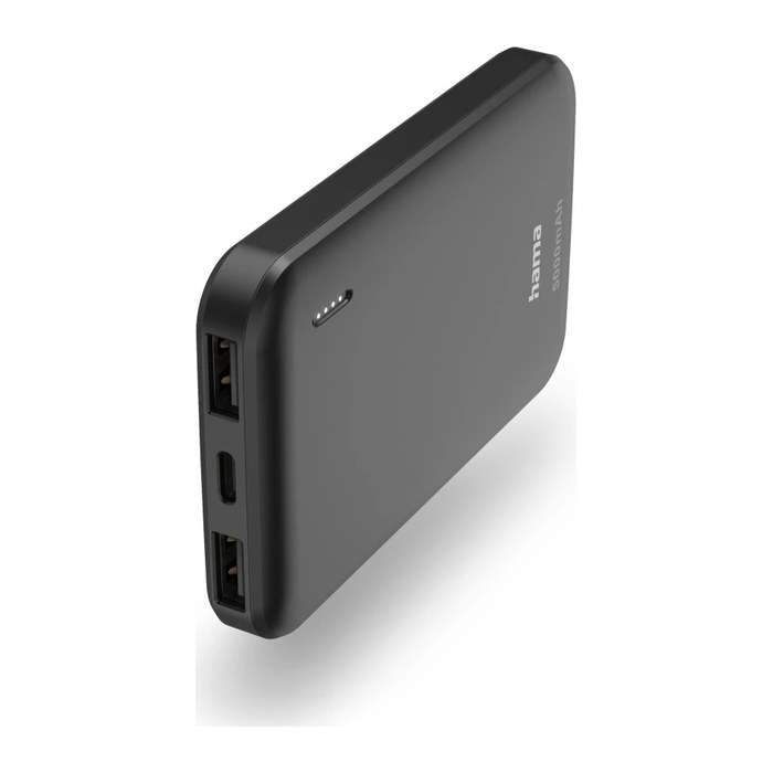 hama Pocket 5 Powerbank 5.000 mAh anthrazit