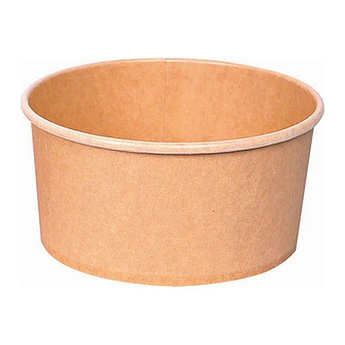 NATURE Star Einweg-Salatschalen Caesar braun 0,75 l, 50 St.