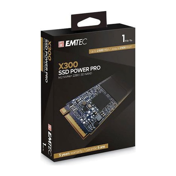 Emtec SSD M.2 NVMe PCIe 3.0 X300 1TB Intern retail