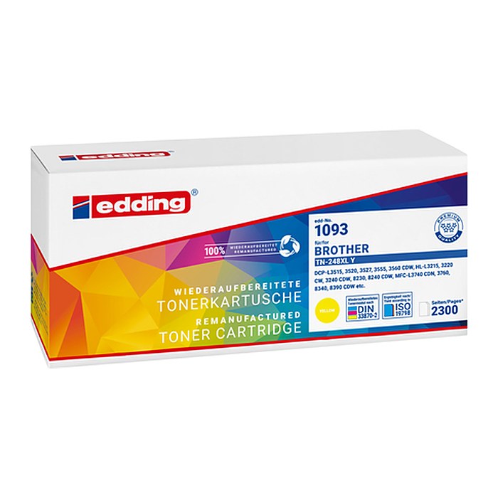 edding  gelb Toner kompatibel zu brother TN-248XLY