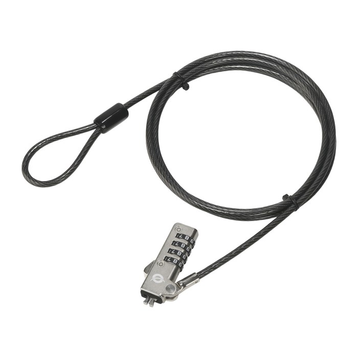 CONCEPTRONIC Notebook Zahlenschloss Wedgeslot3.2x4.5mm 1.80m