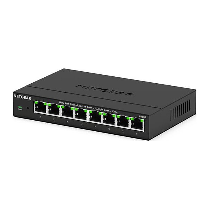 NETGEAR Switch 8x GE MS308-100EUS 8Port Multi-Gigabit 2.5G