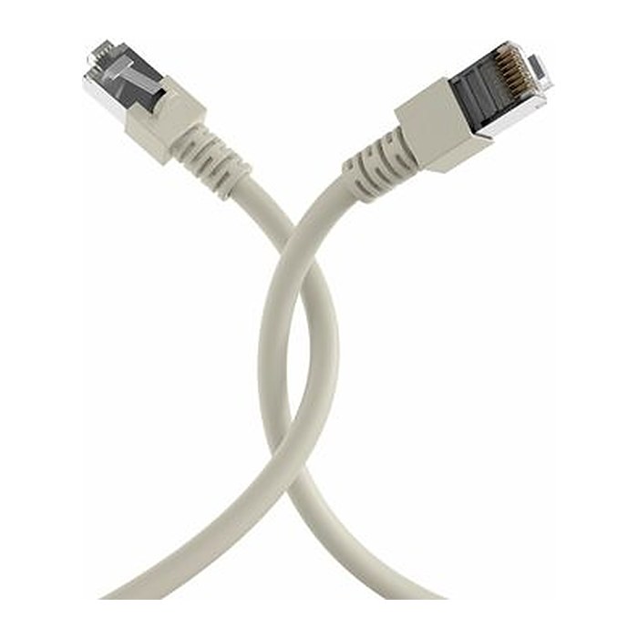 EFB RJ45 Patchkabel SF/UTP Cat.5e PVC CCA 25.00m grau