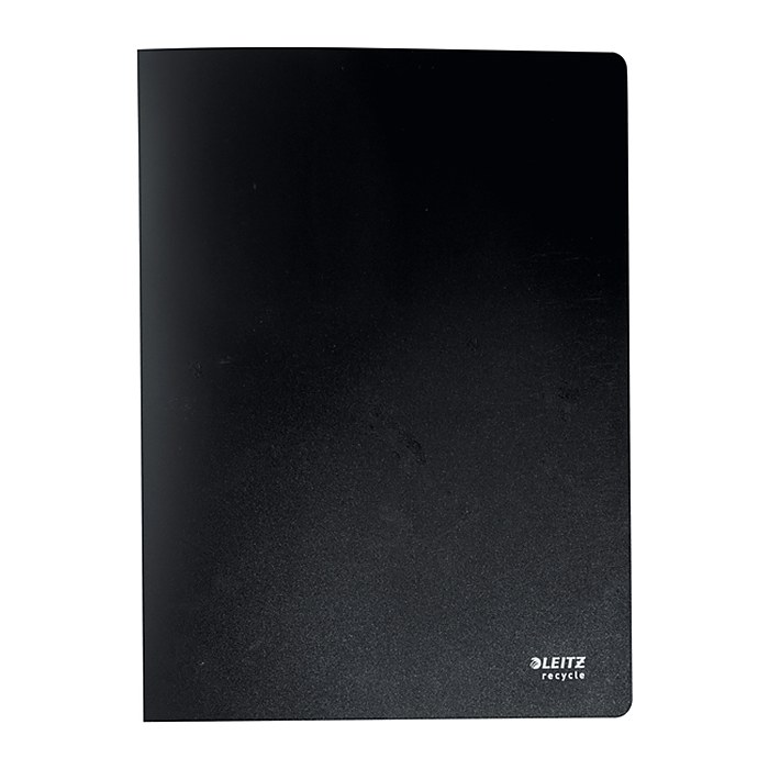 LEITZ Recycle 4677 Sichtbuch DIN A4, 40 Hüllen schwarz, 1 St.