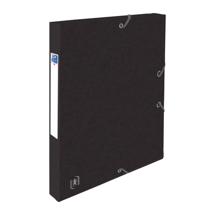 OXFORD Heftbox TOP FILE+ 2,5 cm schwarz, 1 St.