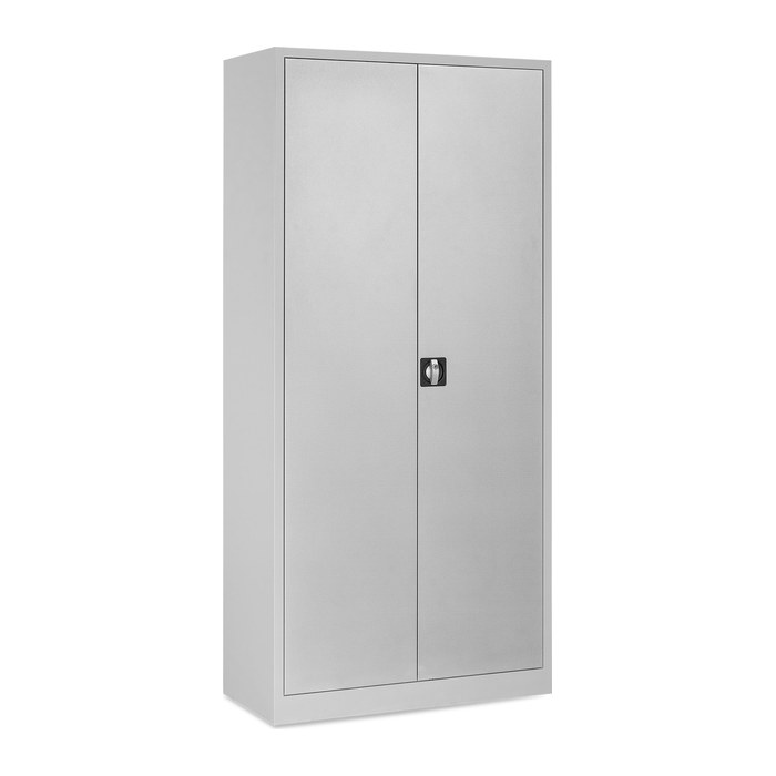 Aktenschrank aus Stahl – 920 x 420 (5 OH) – Korpus in Lichtgrau (Türen Lichtgrau)
