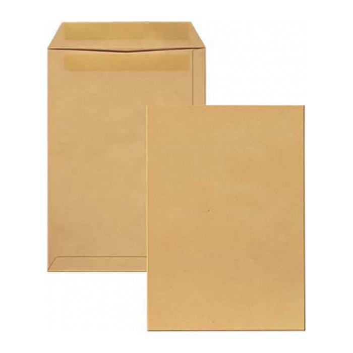 MAILmedia Versandtaschen DIN C4 ohne Fenster braun 250 St.