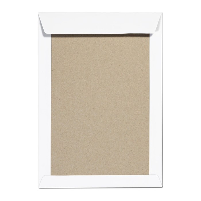 dots Papprückwandtaschen DIN B4 ohne Fenster weiß 50 St.