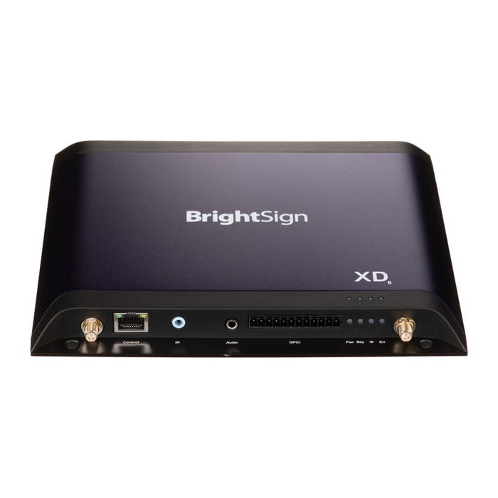BrightSign Media Player UHD Dekodierung, PoE+, Audio&Storage