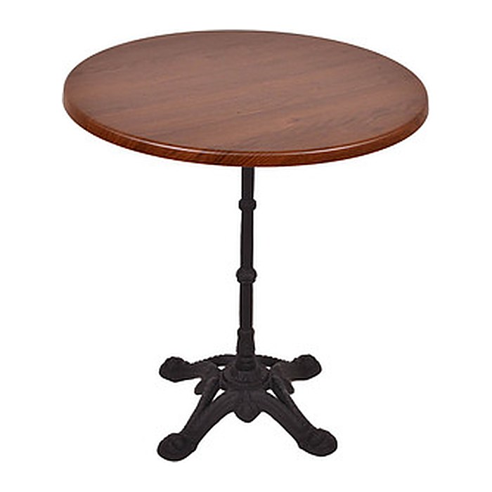 Garden Pleasure CIVETTA    Bistrotisch rund Spanplatte dunkelbraun 70,0 x 70,0 x 74,0 cm, 1 St.
