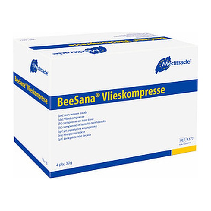 Meditrade® Vlies-Kompressen BeeSana® 4377 weiß 10,0 x 10,0 cm, 300 St.