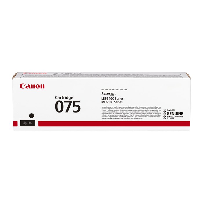 Canon 075 BK schwarz Toner