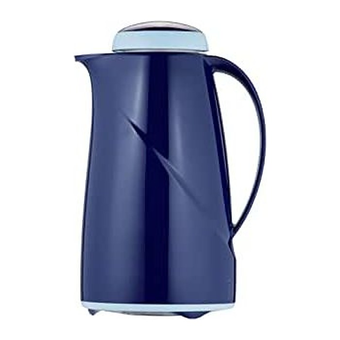helios® Isolierkanne Wave blau 1,0 l, 1 St.