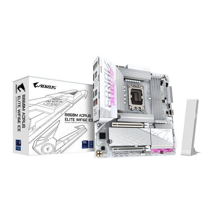 Gigabyte B860M A ELT WF6E ICE (B860,S1851,mATX,DDR5