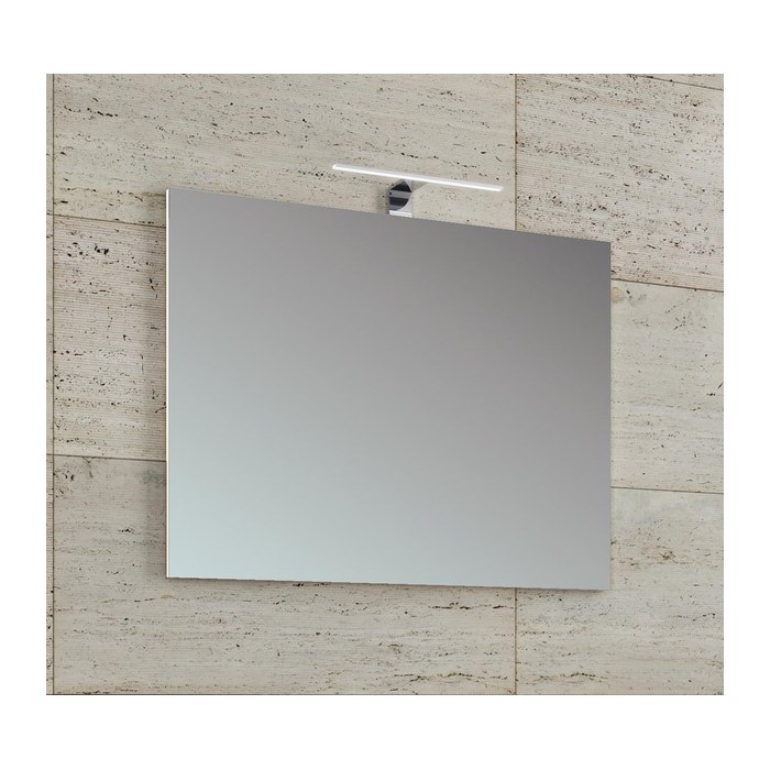 VCM my bath Spiegel mit Beleuchtung VCB 2 914883 silber 59,1 x 3,0 x 39,6 cm