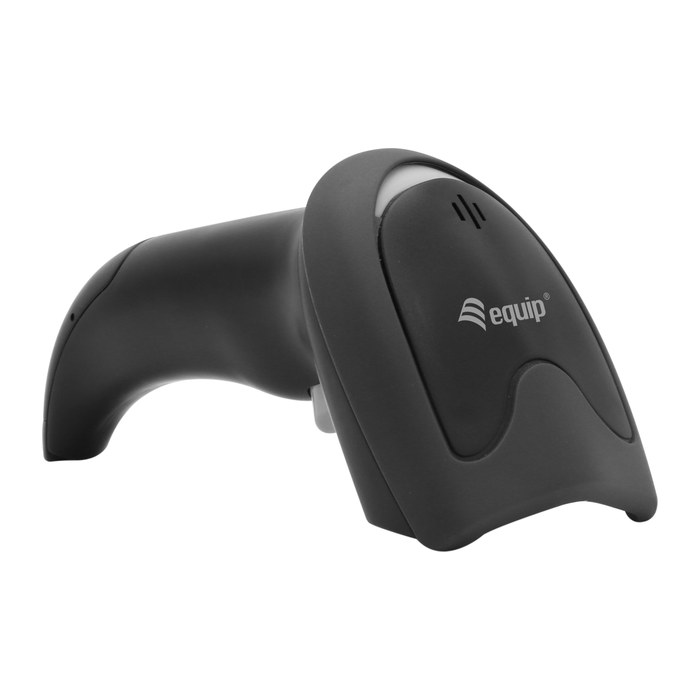 Equip 2D-Barcodescanner Laser USB+Halter schwarz
